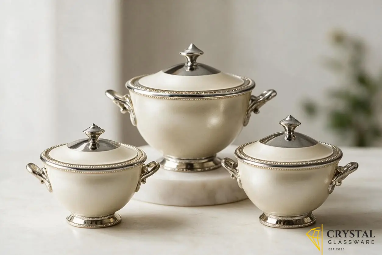 Imported  3Pcs Hot Pot Set 1.2/1.8/3.2L